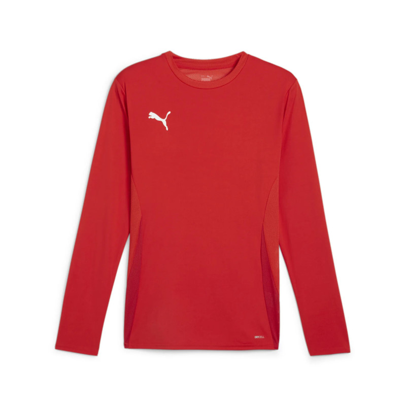 PUMA TEAMGOAL LS JERSEY ROUGE