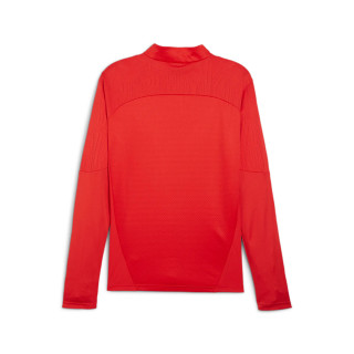 PUMA TEAMFINAL TRAINING 1/4 ZIP ROUGE