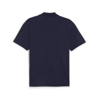 PUMA TEAMFINAL CASUAL POLO BLEU MARINE