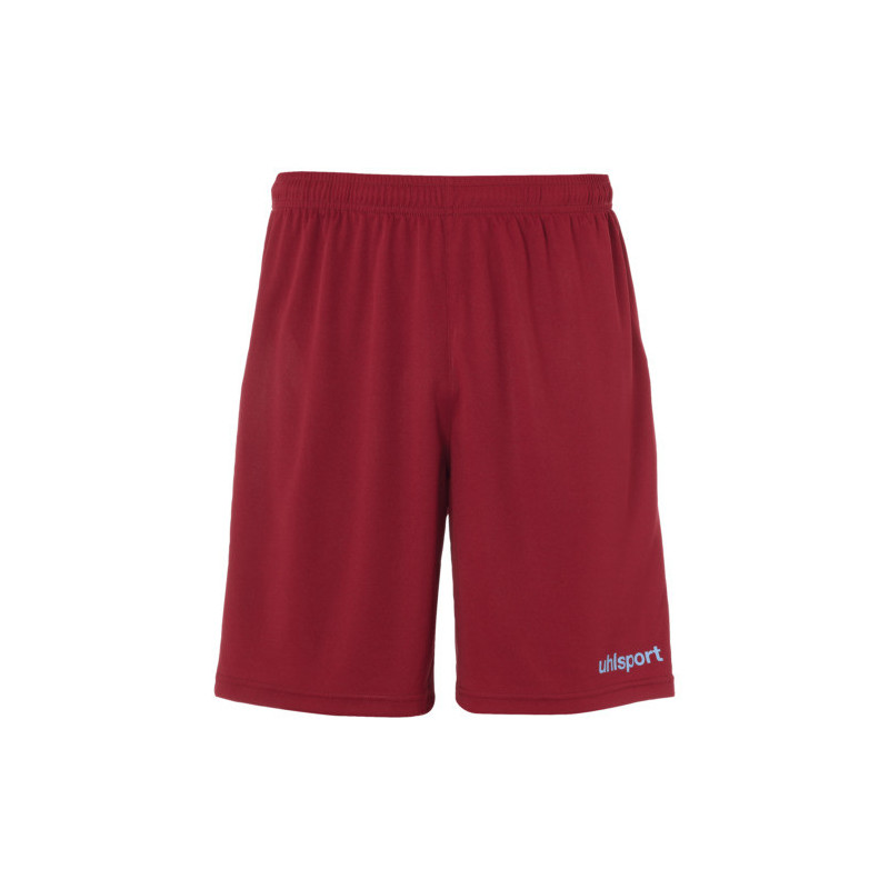 UHLSPORT CENTER BASIC SHORT WITHOUT SLIP BORDEAUX/CIEL