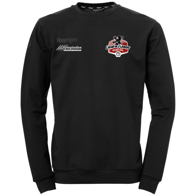 CFBB-SWEAT NOIR COL ROND