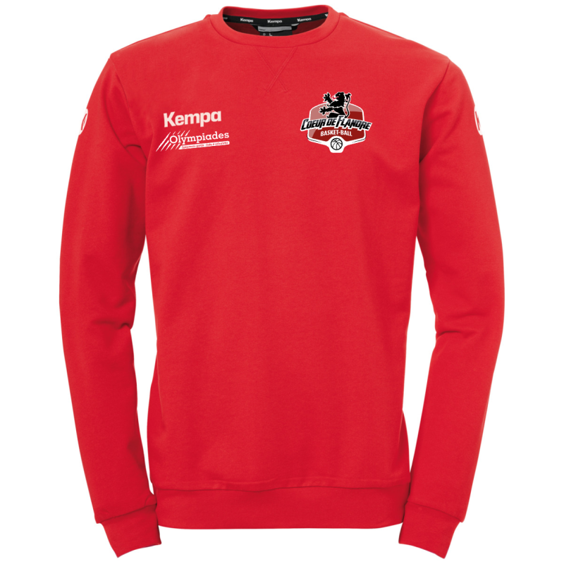 CFBB-SWEAT ROUGE COL ROND