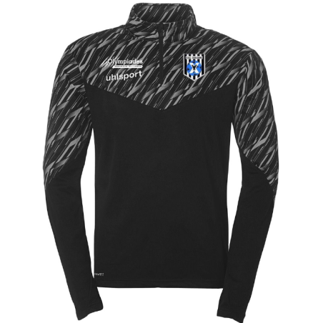 ESCC- Sweat ¼ zip PROGRESSIVE 28 NOIR