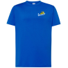 HB HOUPLINES-TEE-SHIRT COTON BLEU