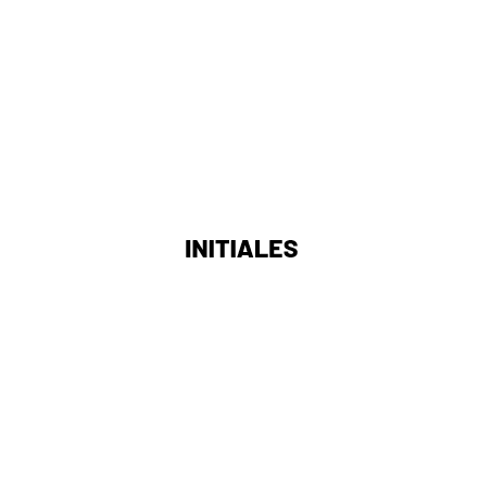 HBLM - Perso INITIALES
