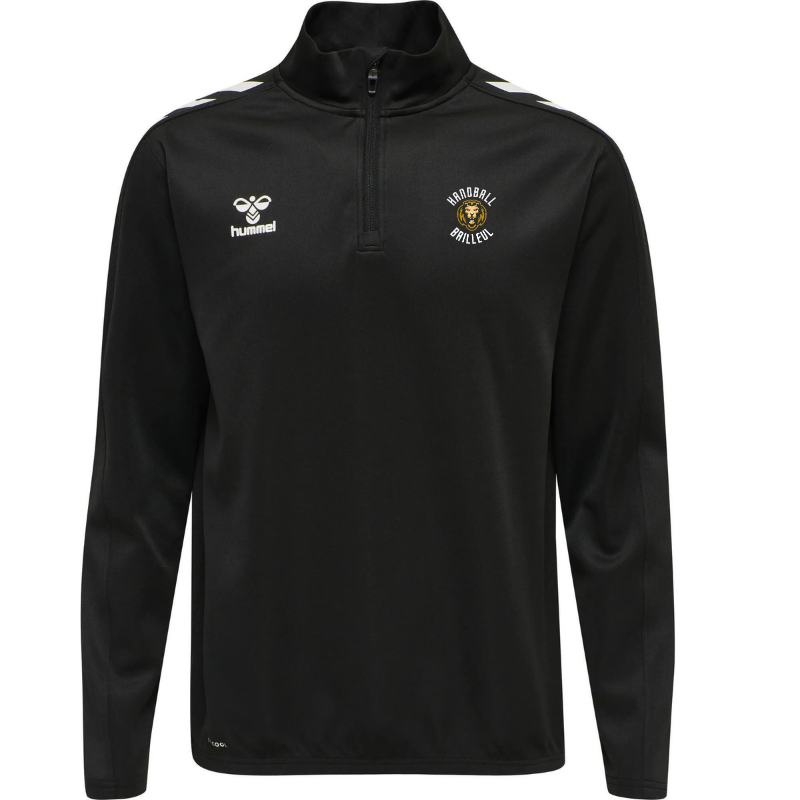 Sweat HALF ZIP HUMMEL - NOIR