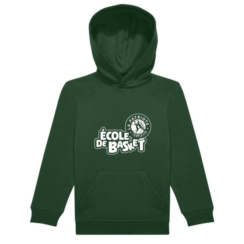 LPT - Sweat enfant vert Ecole de Basket