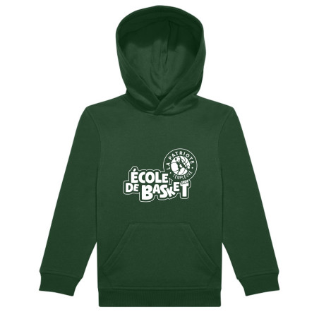 LPT - Sweat enfant vert Ecole de Basket
