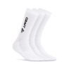 SCHL-Pack 3 paires de chaussettes CRAFT PROGRESS Blanches