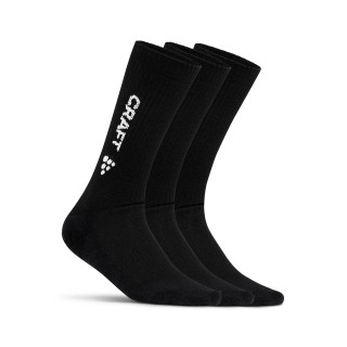SCHL-Pack 3 paires de chaussettes CRAFT PROGRESS Noires