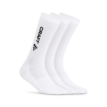 SCHL-Pack 3 paires de chaussettes CRAFT PROGRESS Blanches