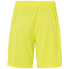 UHLSPORT CENTER BASIC SHORT WITHOUT SLIP JAUNE FLUO/NOIR