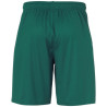 UHLSPORT CENTER BASIC SHORT WITHOUT SLIP VERT SAPIN/VERT FLUO