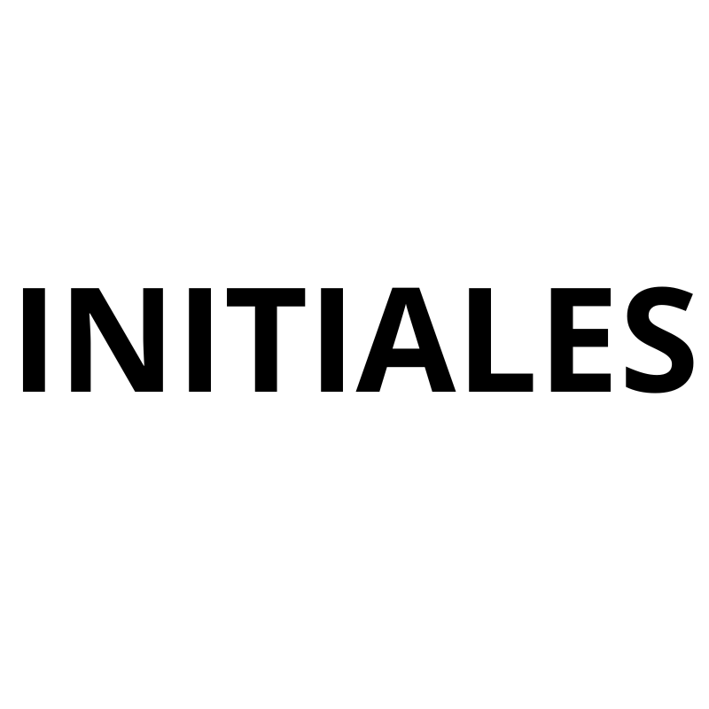 Initiales par article