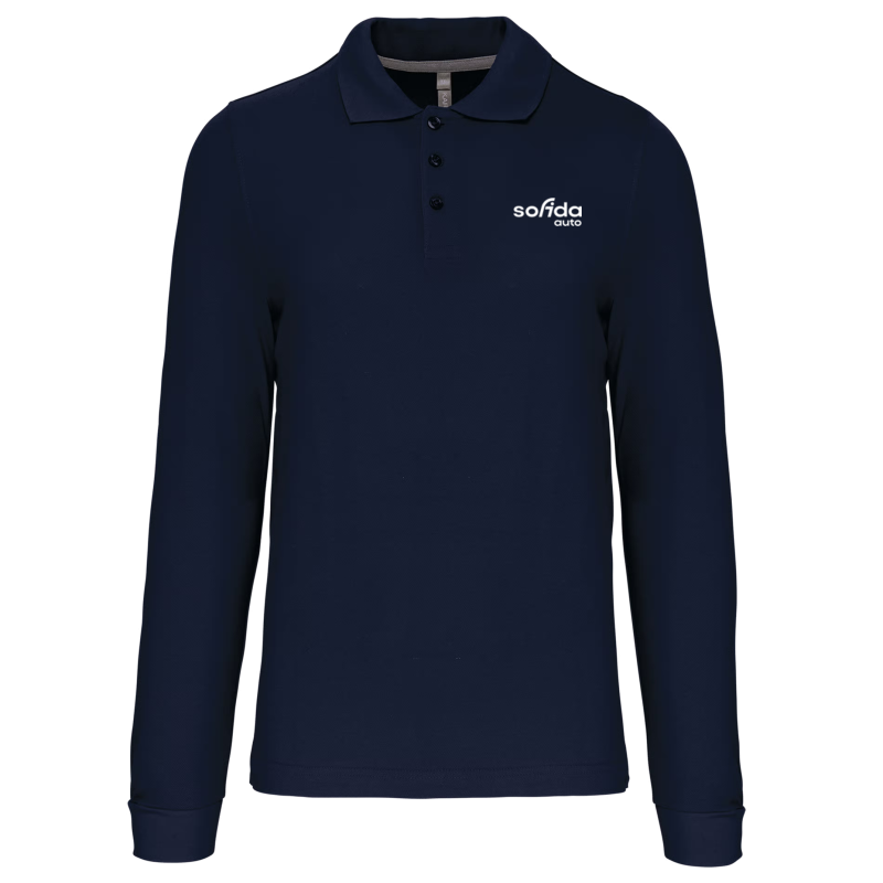 Polo manches longues Homme
