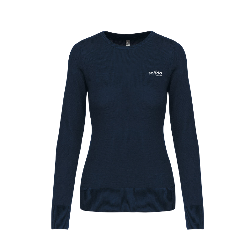 Pull col rond Femme